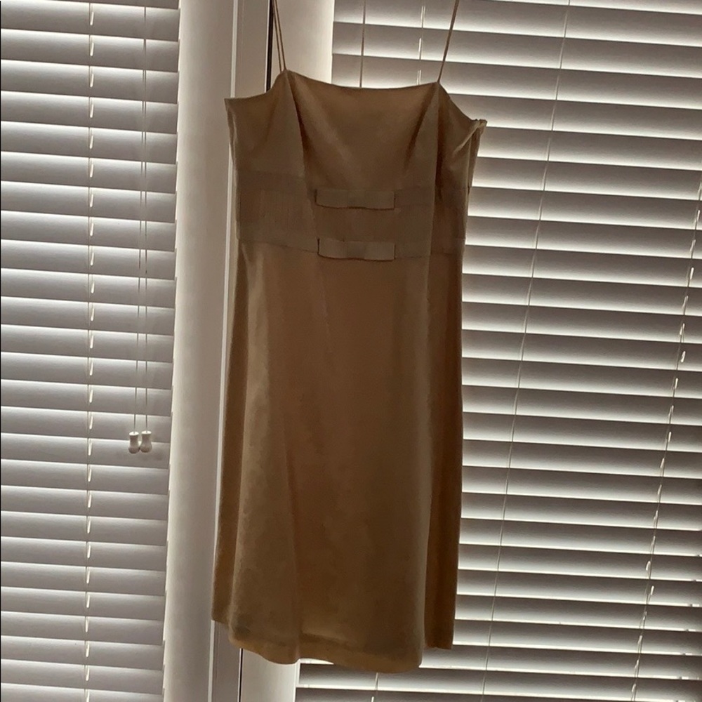 Gold dress